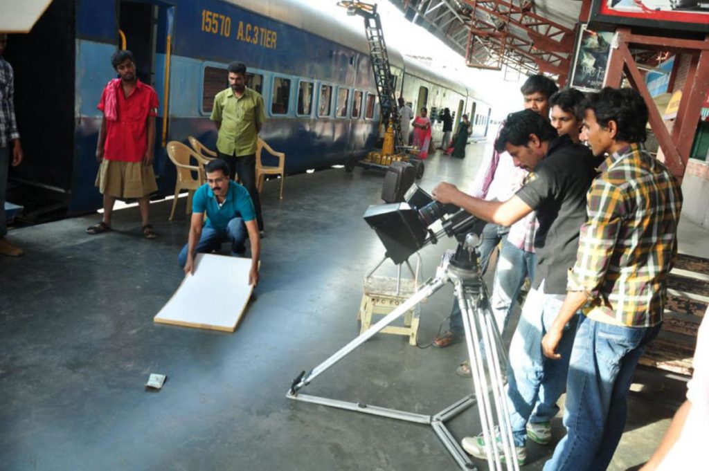 Tournage dans les gares et les trains en Inde