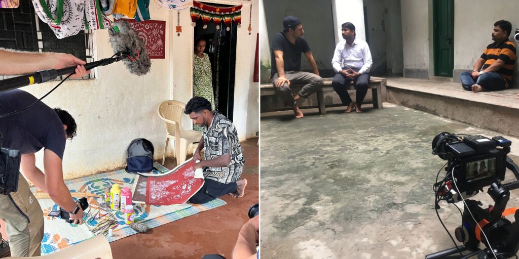Dreharbeiten in Indien (3)
