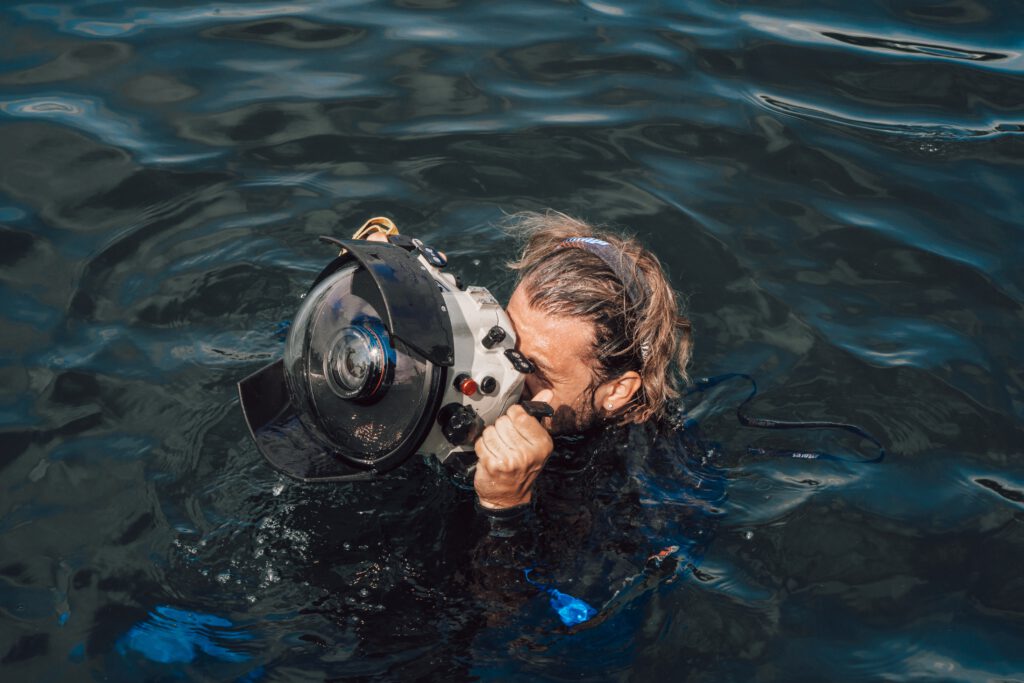 Underwater filming and photography services for TV and Film in India