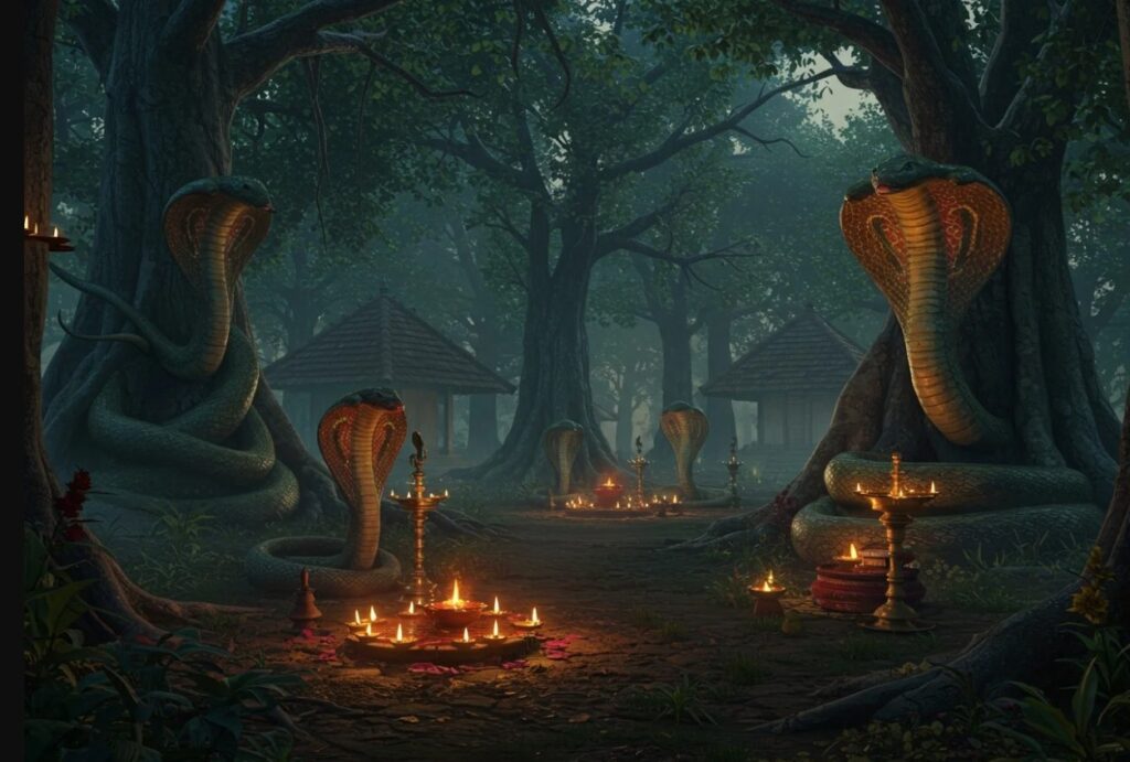 kerala snake festival