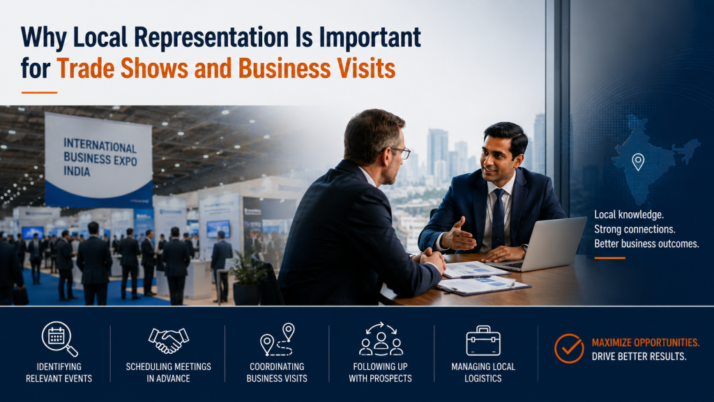 Why Local Representation Is Important for Trade Shows and Business Visits in India