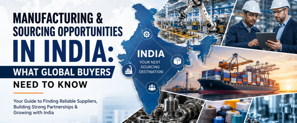 Manufacturing & Sourcing Opportunities in India: What Global Buyers Need to Know